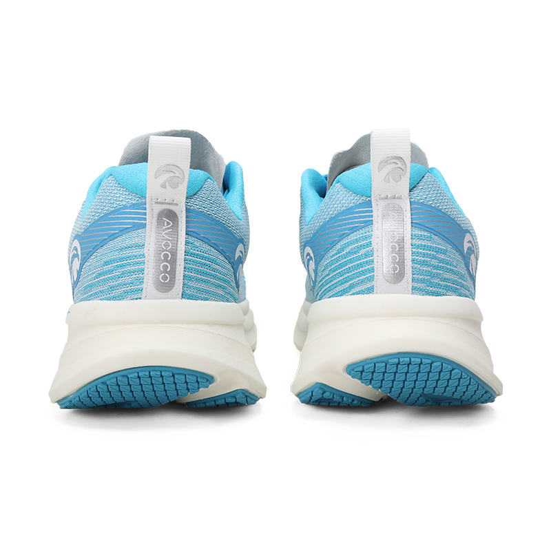 AVOCCO Soaring Go Icon Cushioning Abrasion Resistant Breathable Slip Resistant Low top Running Shoes Unisex Sky Blue
