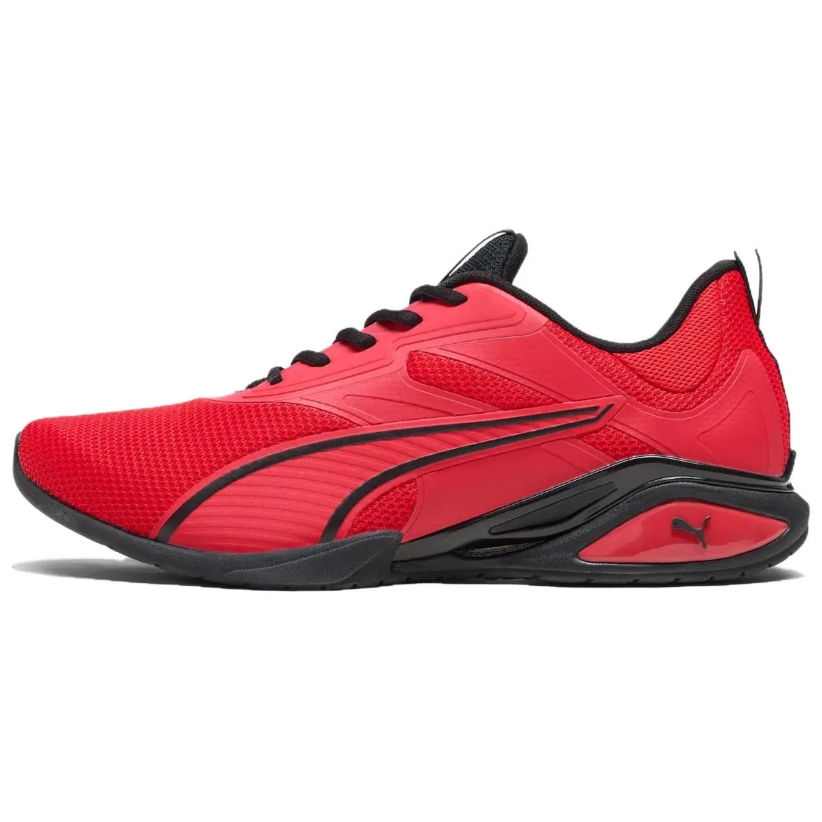 PUMA Neutron Slip Resistant Abrasion Resistant Low top Running Shoes Men's Red