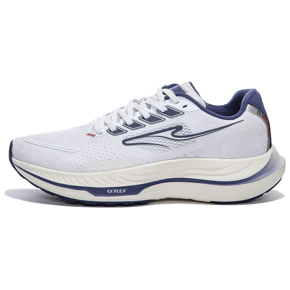 Erke Cushioning Rebound Low top Running Shoes Men’s White Blue