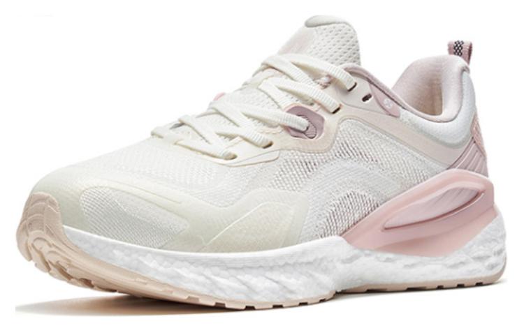 XTEP Textile, Synthetic Leather Versatile Cushioning Slip Resistant Abrasion Resistant Low top Running Shoes Women’s