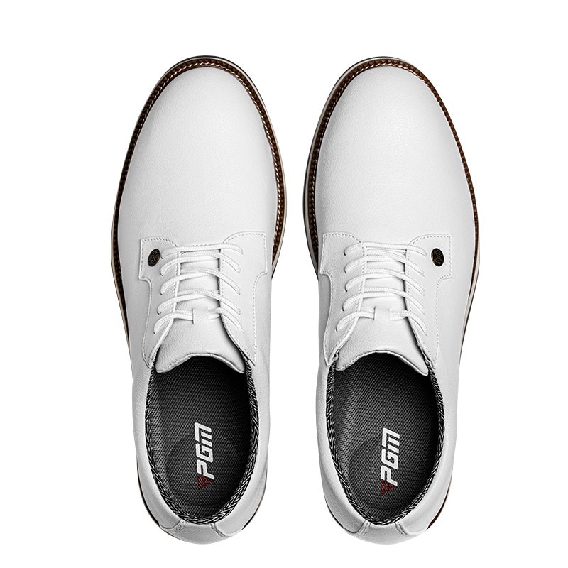PGM Cushioning Slip Resistant Low top Golf Shoes Men’s White