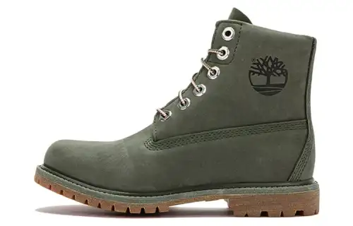 Timberland Nellie 6 Inch Waterproof Boots 'Dark Green Nubuck' Women's