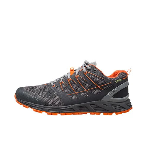 THE NORTH FACE Ultra Endurance II Low top Running Shoes Men's Gray Orange