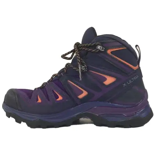 SALOMON X Ultra 3 Cushioning, Wear Resistant High top Outdoor Shoes Women's Lilac