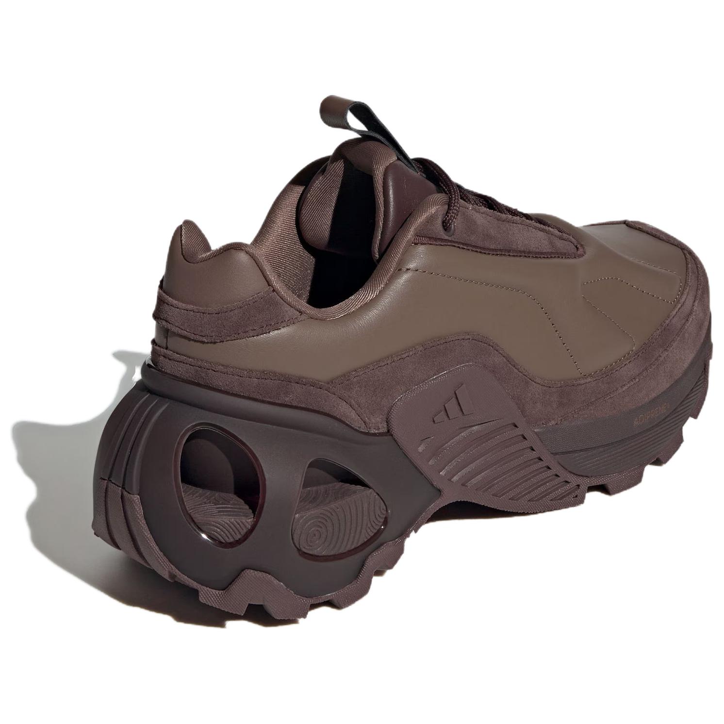 Adidas Wonder Runner Slip Resistant Abrasion Resistant Low top Casual Running Shoes Unisex Brown