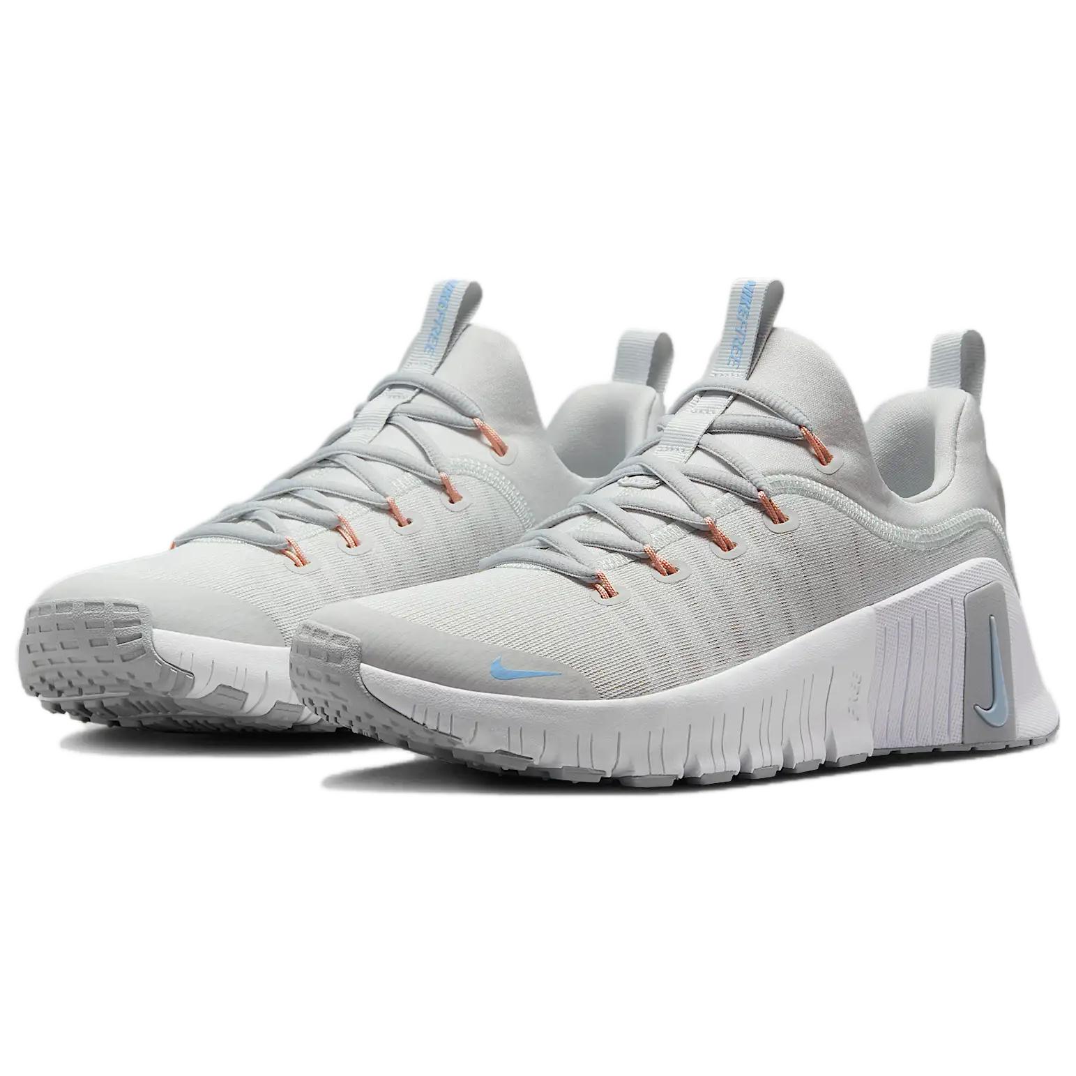 Nike Free Metcon 6 Photon Dust Light Smoke Grey Summit White Metallic Silver Women’s
