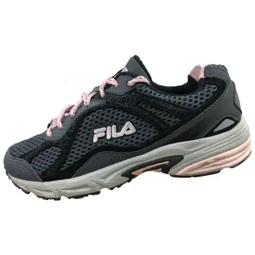 FILA Abrasion Resistant Lightweight Wear resistant And Lightweight Low top Running Shoes Women's Gray