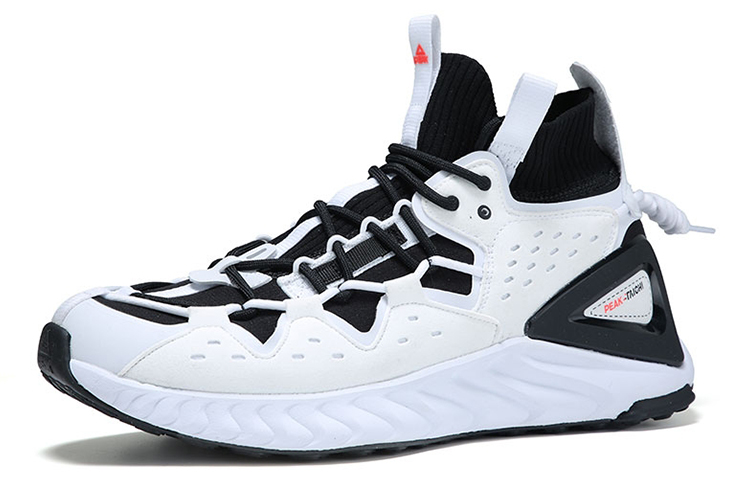PEAK Taichi, Yingsu Running Shoes, Men’s Black White