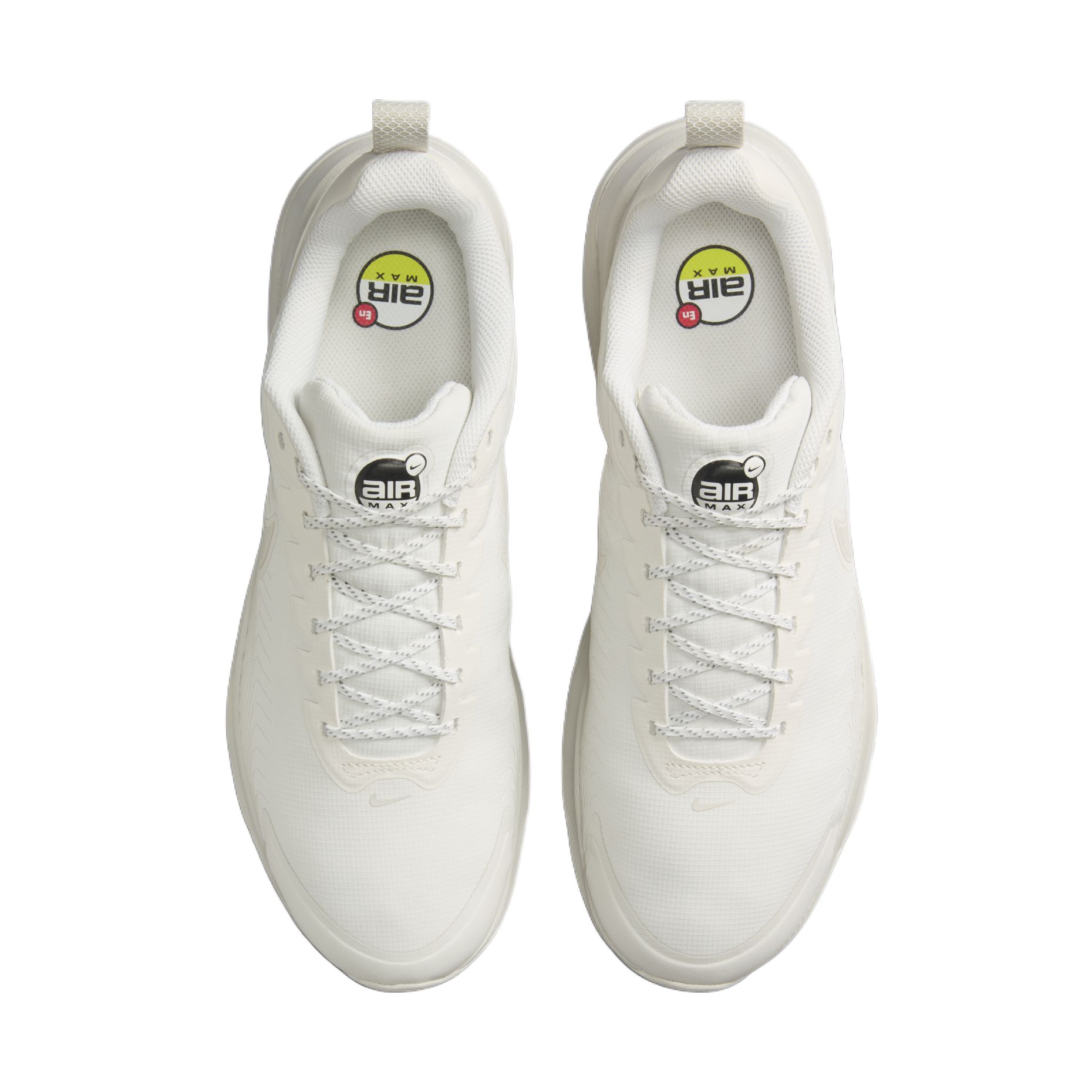 Nike Air Max Nuaxis Low top Casual City Commuting Running Shoes Men’s White