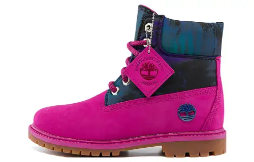Timberland Slip Resistant Abrasion Resistant Crew Outdoor Boots Women's Dark Pink