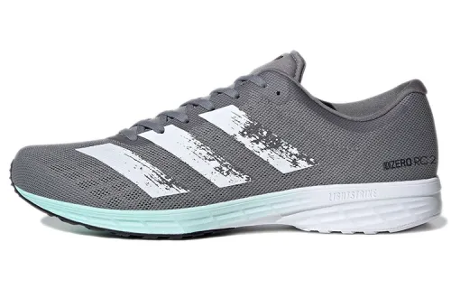 Adidas Adizero RC 2 Comfortable Slip Resistant Abrasion Resistant Low top Athletic Shoes Men's Gray