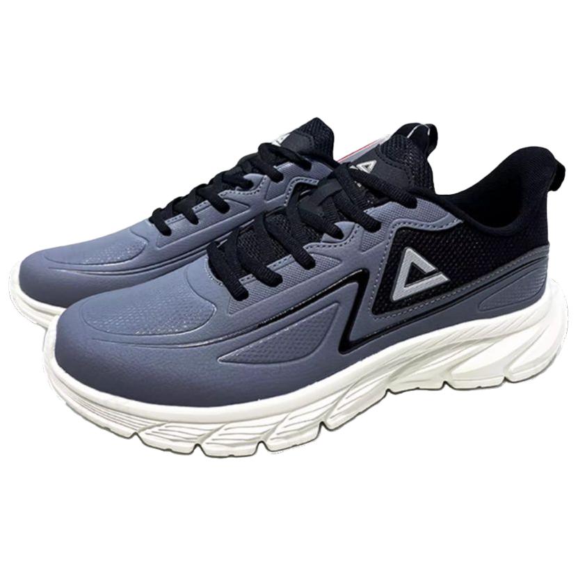 PEAK Slip Resistant Abrasion Resistant Low top Casual Running Shoes Men’s Blue Black