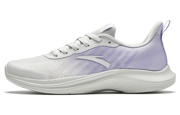 Anta Slip Resistant Abrasion Resistant Slip Resistant Abrasion Resistant Low top Running Shoes Women’s White Purple