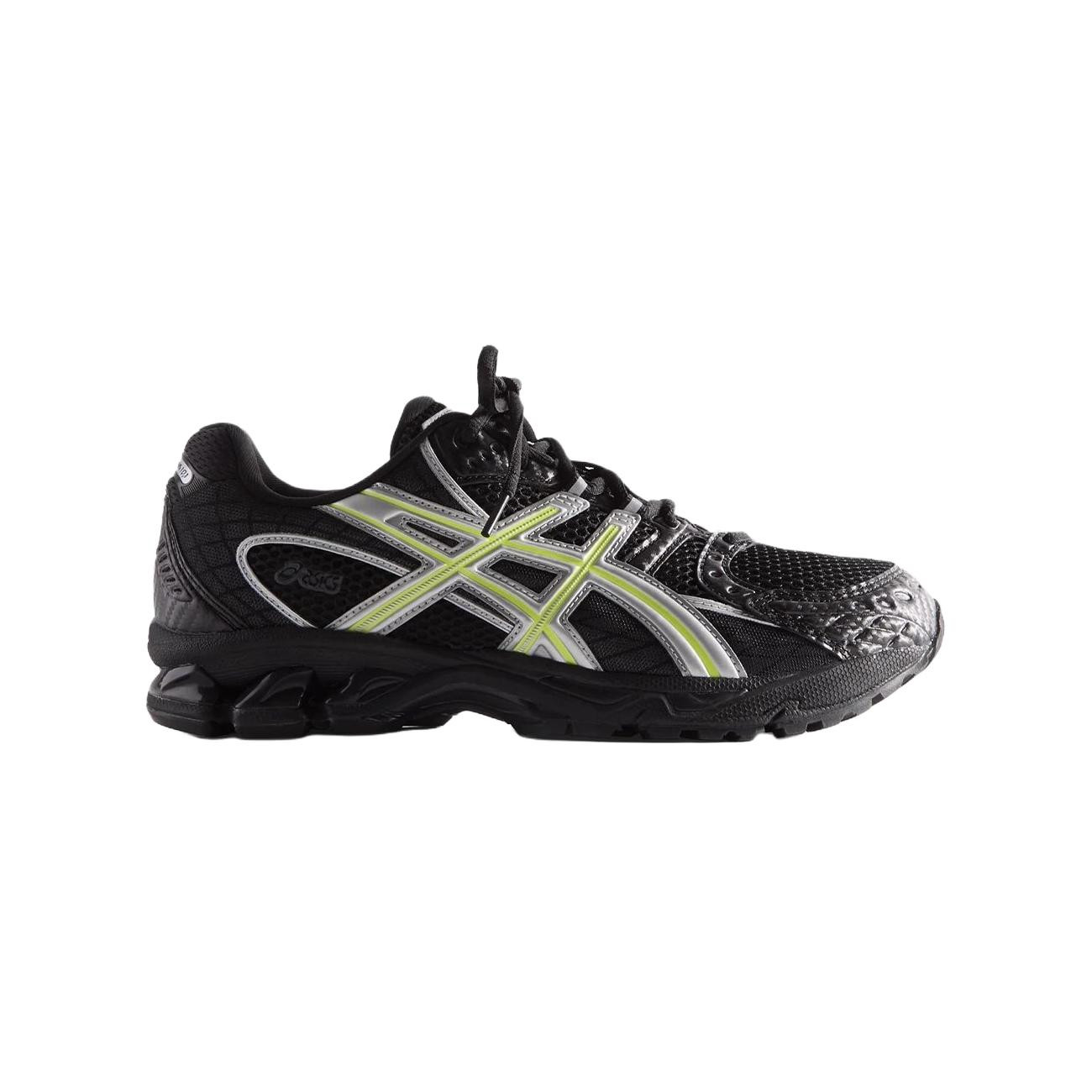 KITH x ASICS GEL Nimbus 10.1 Comfortable And Lightweight Abrasion Resistant Low top Running Shoes Unisex Black Silver