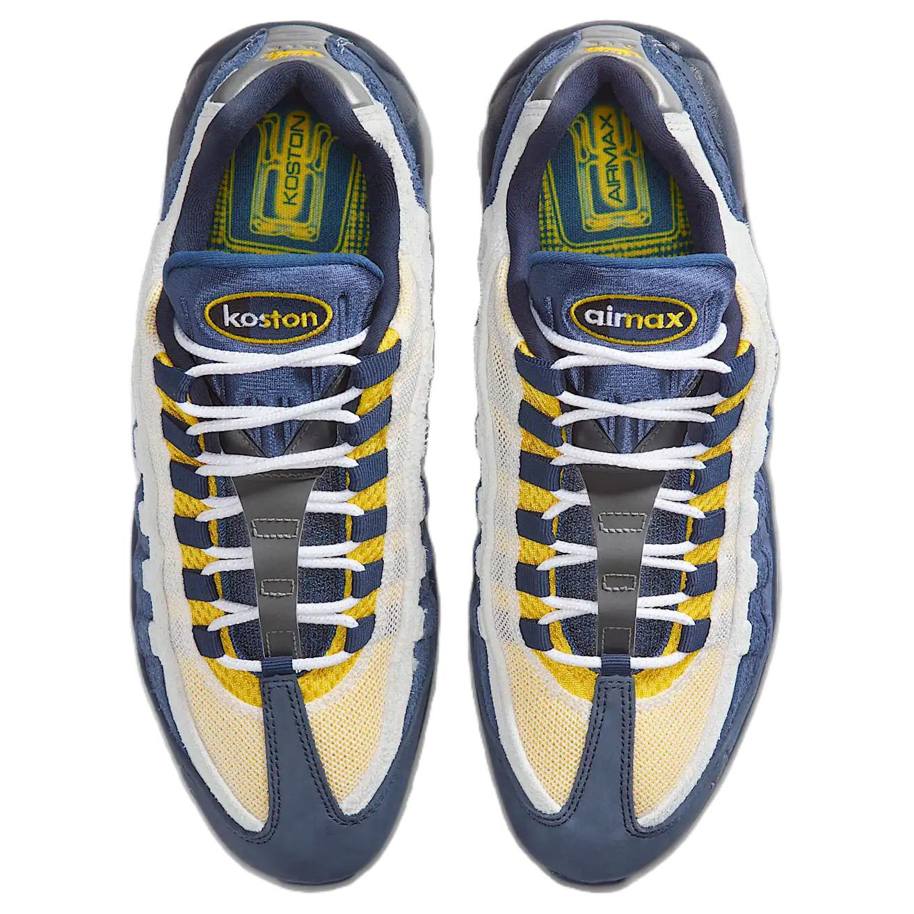 Eric Koston x Nike Air Max 95 Low top Casual Running Shoes Unisex Blue White