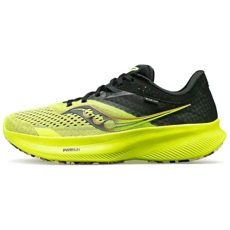 saucony Women's Ride 16 'Citron Black'