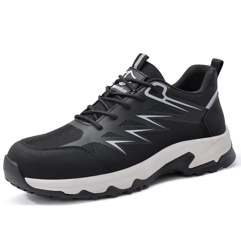LANOUDUN Abrasion Resistant, Impact Resistant, Slip Resistant Low top Outdoor Shoes Unisex Black