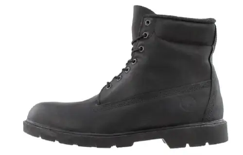 Timberland Thermal Waterproof Abrasion Resistant Short Outdoor Boots Men's Black