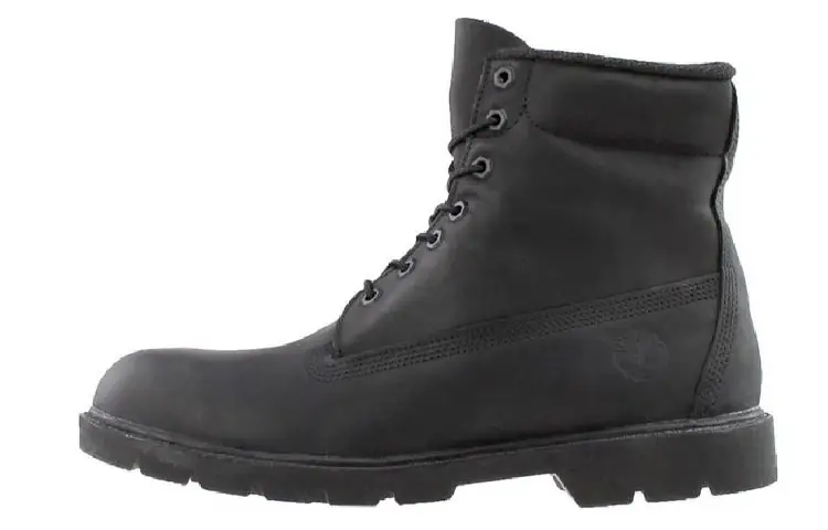 Timberland Thermal Waterproof Abrasion Resistant Short Outdoor Boots Men's Black