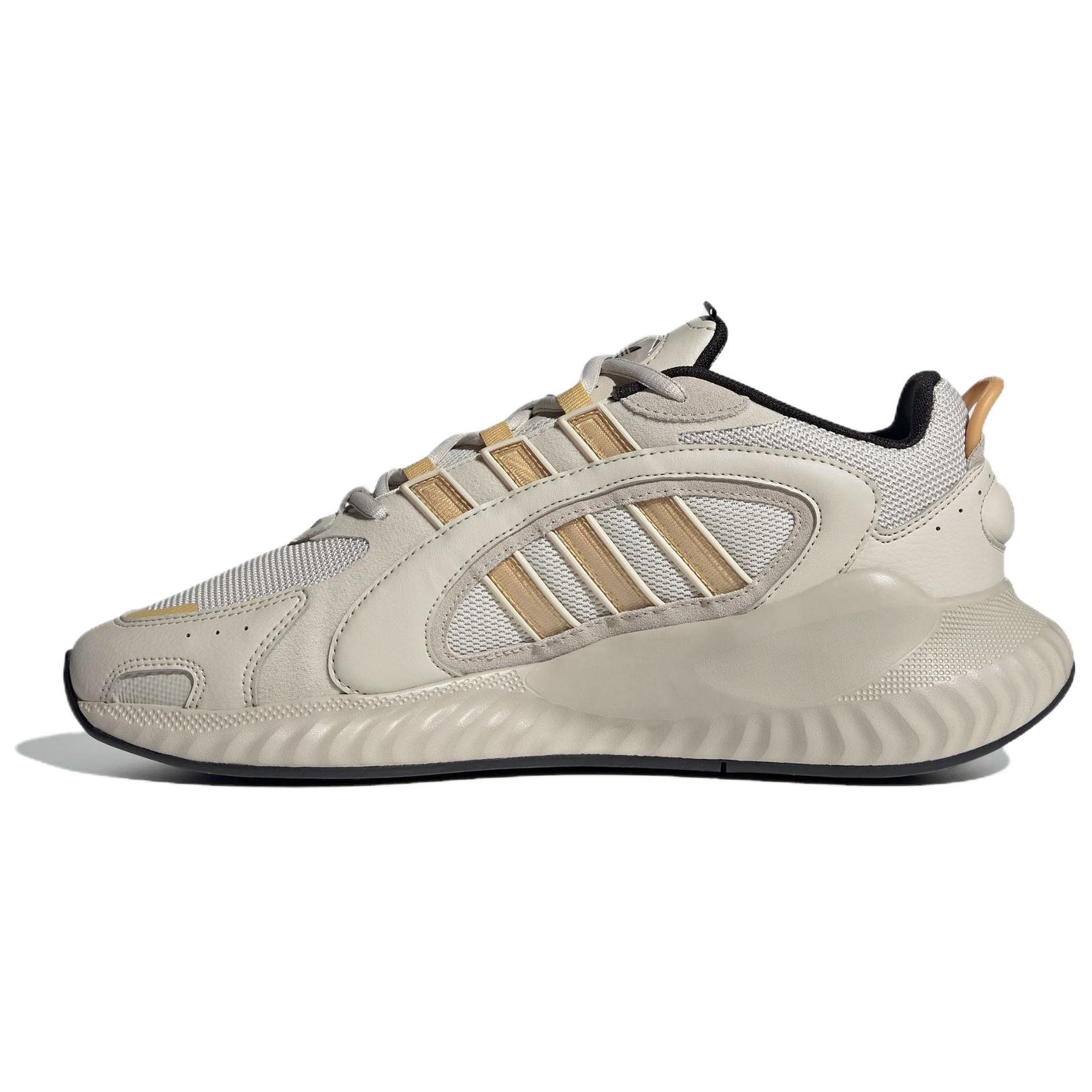 Adidas Originals HI TAIL 2.0 Fabric Low top Running Shoes Unisex Beige Brown