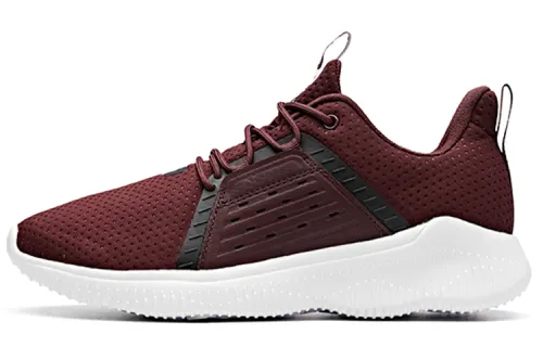 ANTA Running Shoes Women's Low Top Dark Red