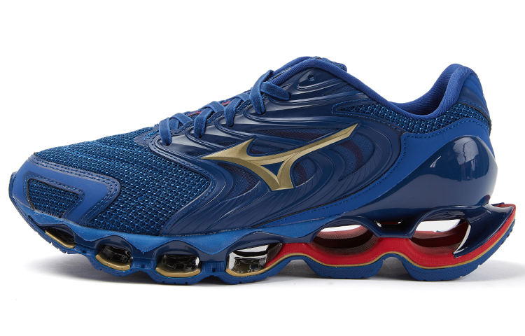 Кроссовки Mizuno Mizuno Wave Prophecy 12 S (темно-синие)