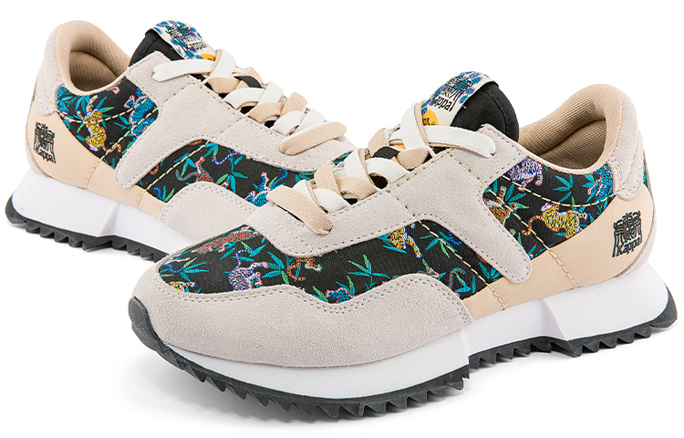 Kappa Abrasion Resistant Coverage Low top Running Shoes Unisex Black