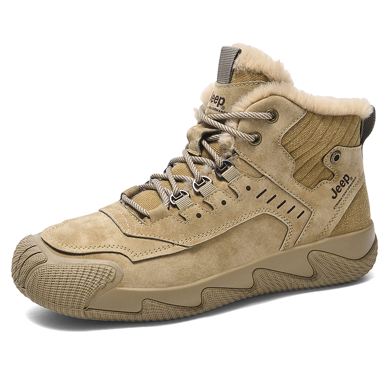 Jeep Mid top Outdoor Shoes Men’s Khaki