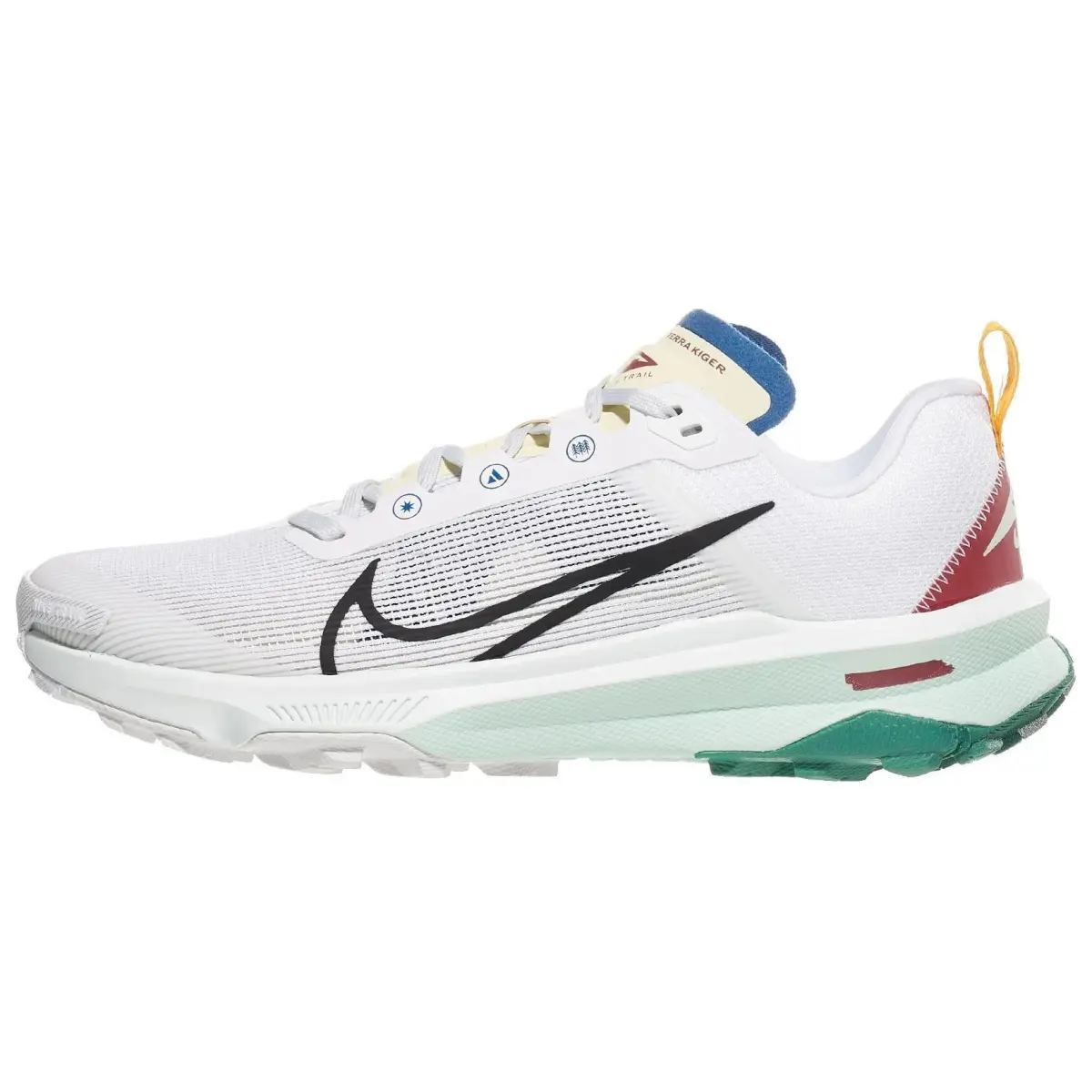 Nike React Terra Kiger 9 White Court Blue Cedar Black Women's