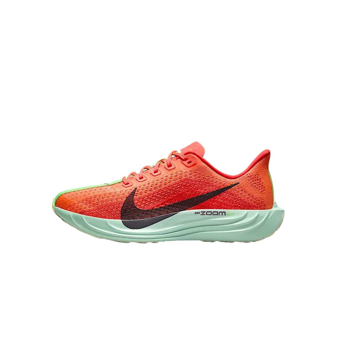 Nike ZoomX Pegasus Plus Bright Crimson Lime Blast Women’s