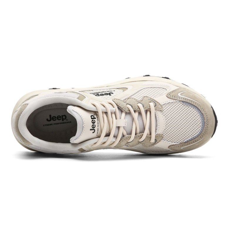 Jeep Low top Casual Running Shoes Unisex Sand