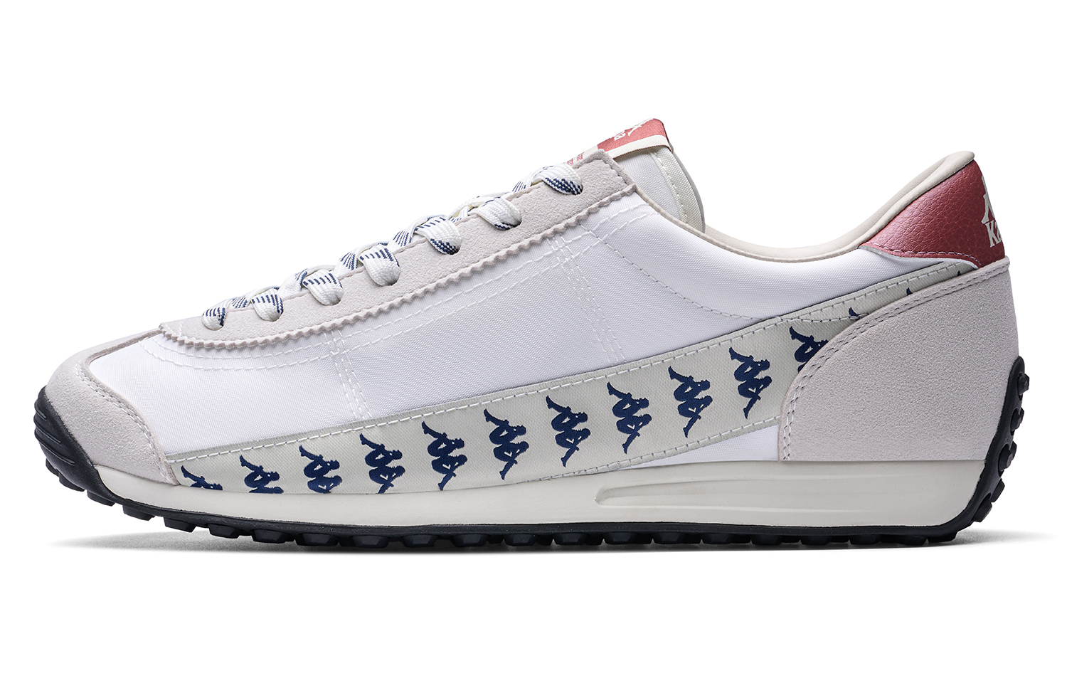Kappa Slip Resistant Breathable Coverage Support Low top Running Shoes Unisex Winter White