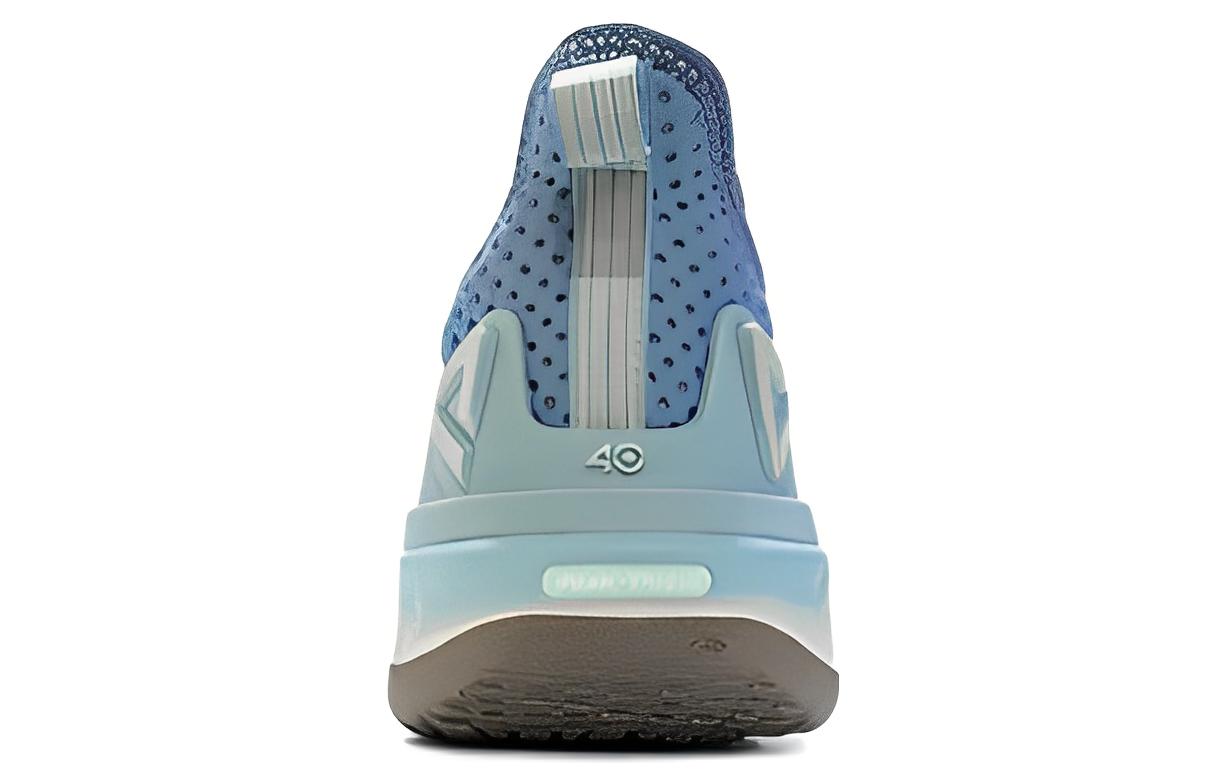 PEAK State Pole 4.0 Comfortable Cushioning Slip Resistant Abrasion Resistant Low top Running Shoes Men’s Turquoise Blue