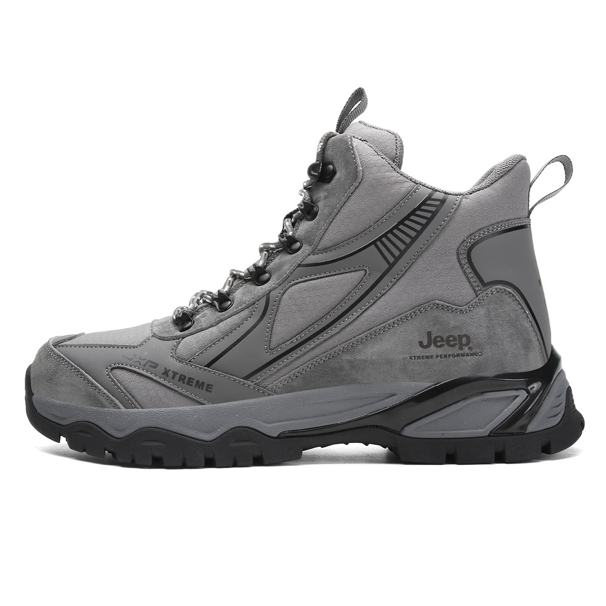 Jeep High top Outdoor Shoes Men’s Gray