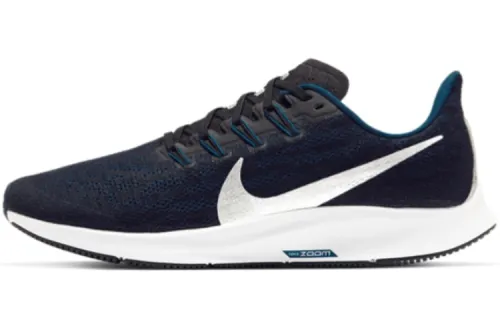 Nike Pegasus 36 air cushion, shock absorption and anti-slip low-top running shoes for men and women, dark blue