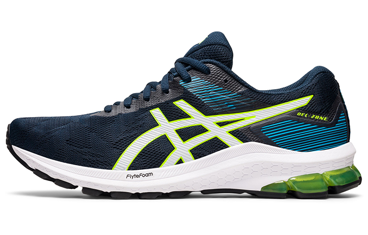 Asics Gel Zone 8 Sports Low top Running Shoes Men's Navy Blue White