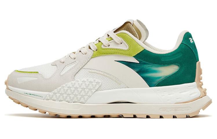 Anta Champion Series Star 202 Slip Resistant Abrasion Resistant Low top Sports Casual Shoes Men's White Green