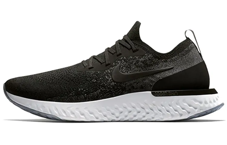 Nike Epic React Flyknit Black Dark Grey