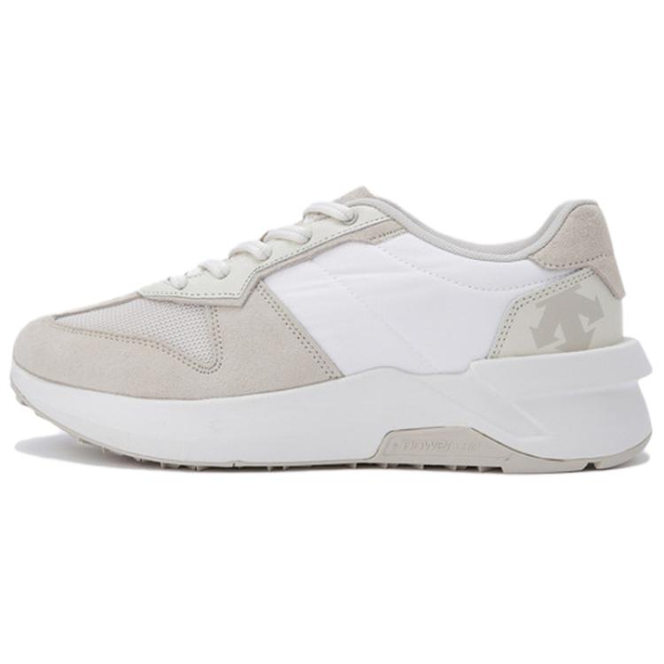 DESCENTE Urban Premium Abrasion Resistant Abrasion Resistant Low top Running Shoes Unisex Ecru
