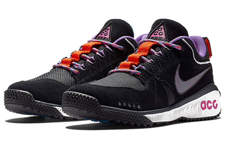 Кроссовки Nike ACG Dog Mountain (черно-фиолетовые) — Чёрный / фиолетовый — фото 3