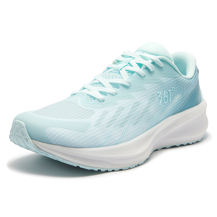 361° Sharp Sparkle Slip Resistant Abrasion Resistant Low top Casual Running Shoes Men’s Sheer Blue