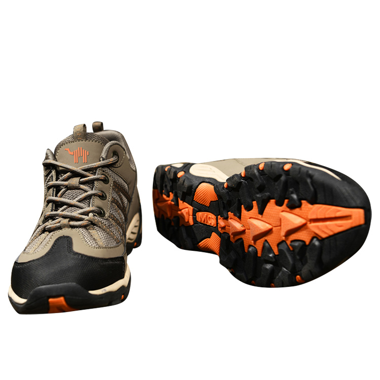 LINGHANGLUOTUO Outdoor Shoes Men’s Low Top Black/Gray/Dark Blue/Brown