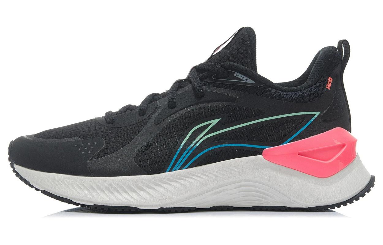 Li Ning YueYing Element Slip Resistant Abrasion Resistant Low top Running Shoes Women’s Black