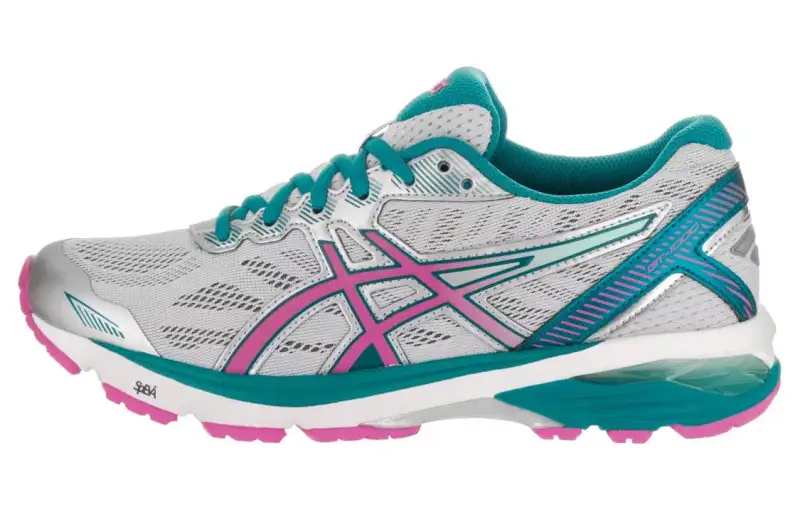 ASICS Abrasion Resistant Breathable Low top Training Sprint Running Shoes Women's Gray Blue