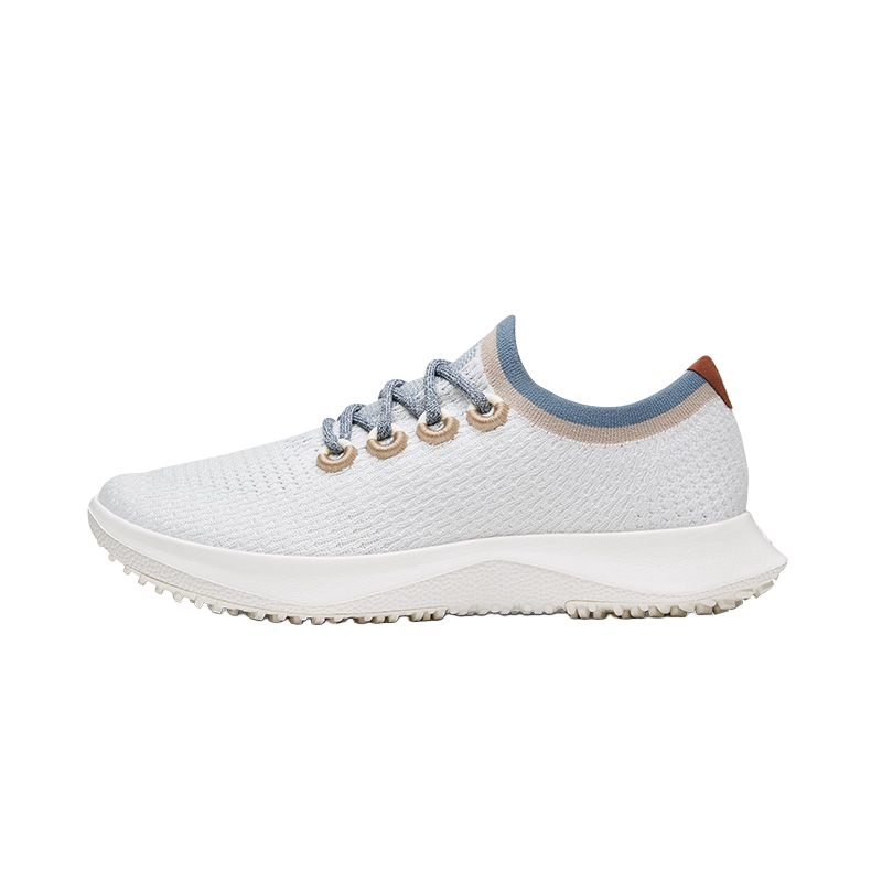 Allbirds Tree Dasher Cushioning Slip Resistant Cushioning Slip Resistant Low top Running Shoes Women’s White Blue