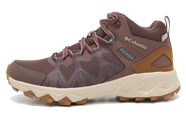 Columbia Comfortable Cushioning, Wear Resistant Mid top Outdoor Shoes Women’s Brown Red