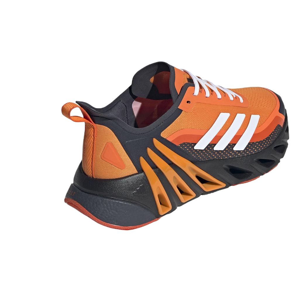 Adidas Slip Resistant Abrasion Resistant Slip Resistant Abrasion Resistant Low top Running Shoes Unisex Orange Black