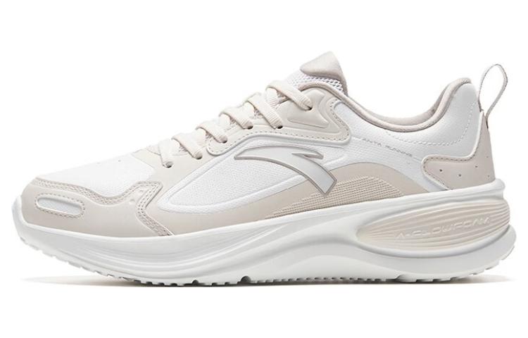 Anta Cloud Path Abrasion Resistant Low top Running Shoes Women's White