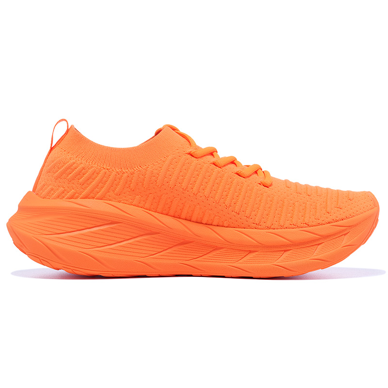 BMAI Wanderer Cushioning Breathable Lightweight Low top Casual City Commuting Running Shoes Men’s Orange