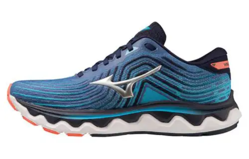 Mizuno Wave Horizon 6 'Blue Silver Orange'